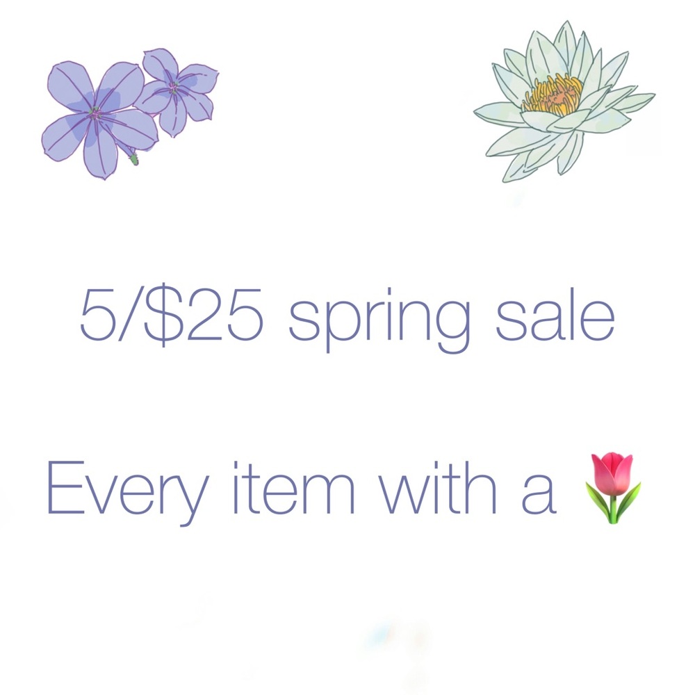 SPRING SALE!!!